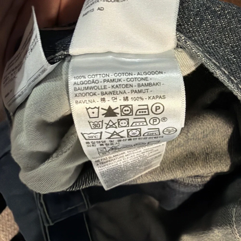 Levis 569 Straight Blue Jeans Mens 40 X‎ 30 (FITS 41 X 29) Cotton Denim Baggy